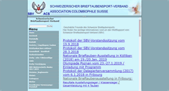 Desktop Screenshot of brieftaubensport.ch